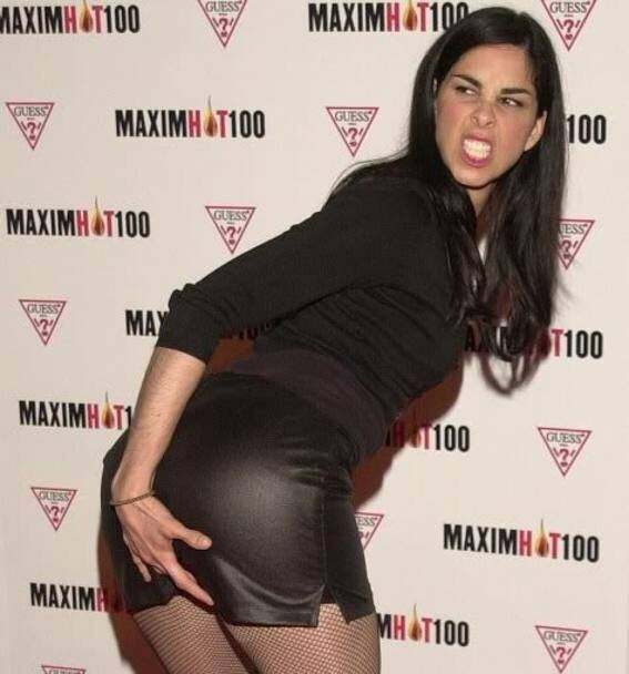 Sarah Silverman. Never noticed how sexy she is before.