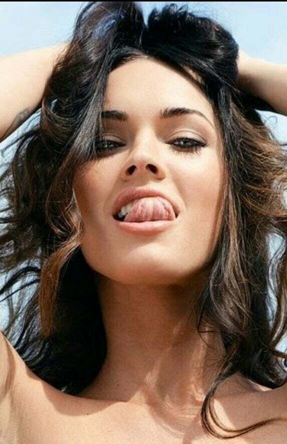 Megan Fox before she goes down on you