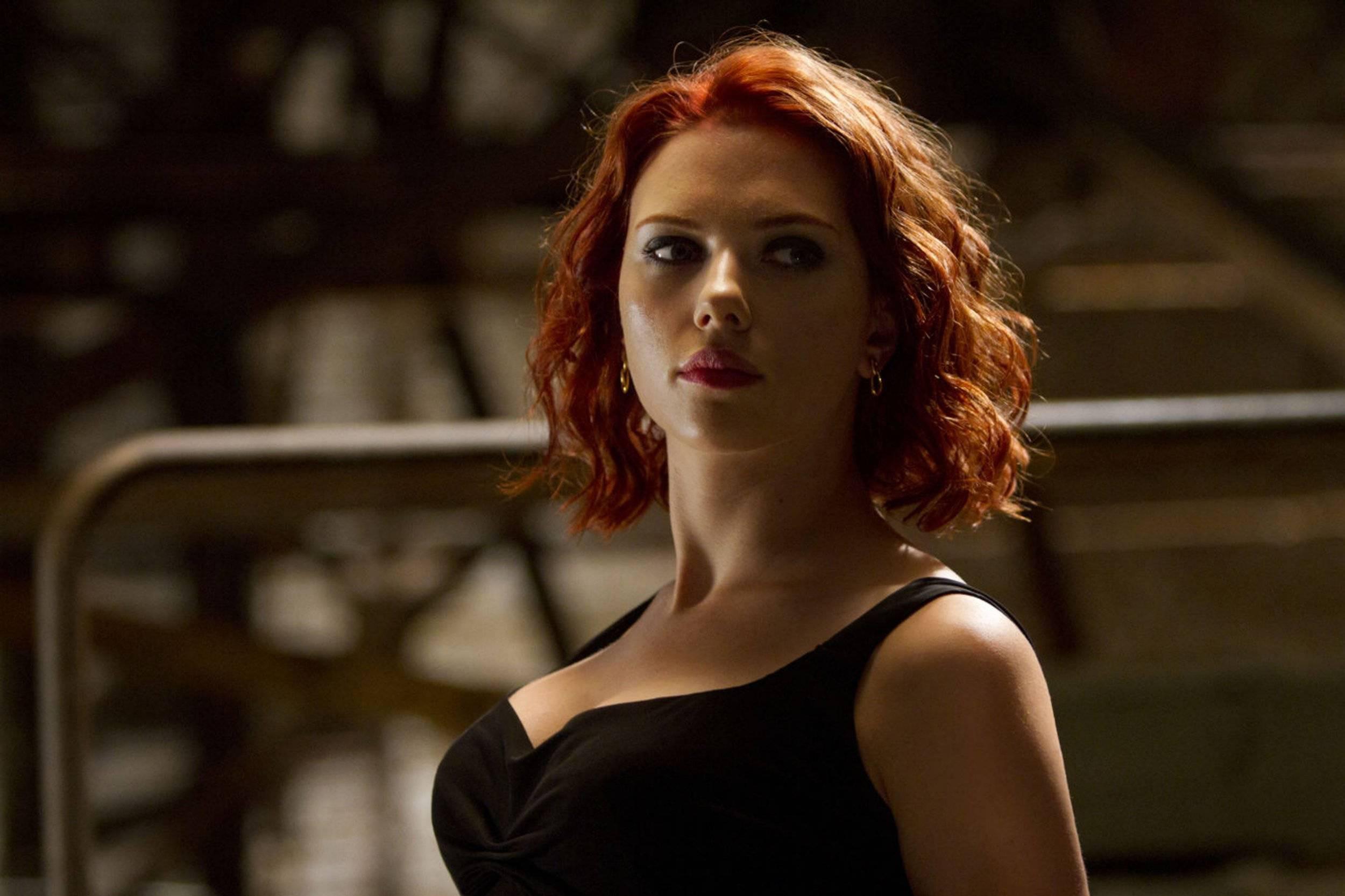 Scarlett Johansson in Avengers 2012