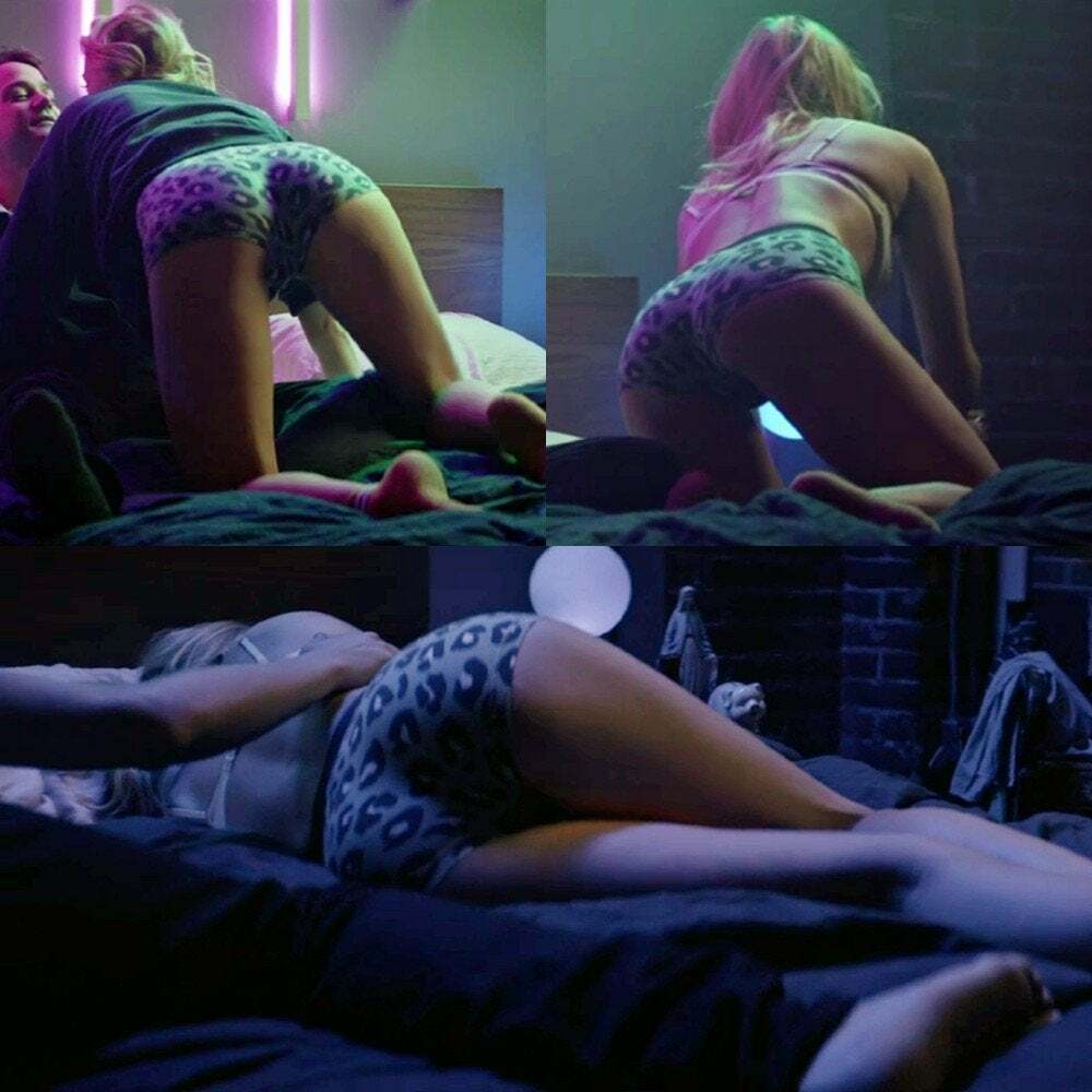 Sophie Turner needs multiple cocks using her ass