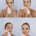 Kate Upton wiping off all the cum after an intense fan meet