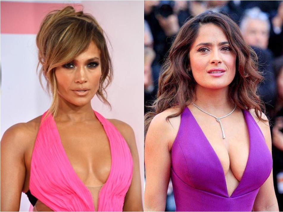 Even tho Jennifer Lopez and Salma Hayek are both nearly three times my age, I wanna have a threesome with these perfect Milfs