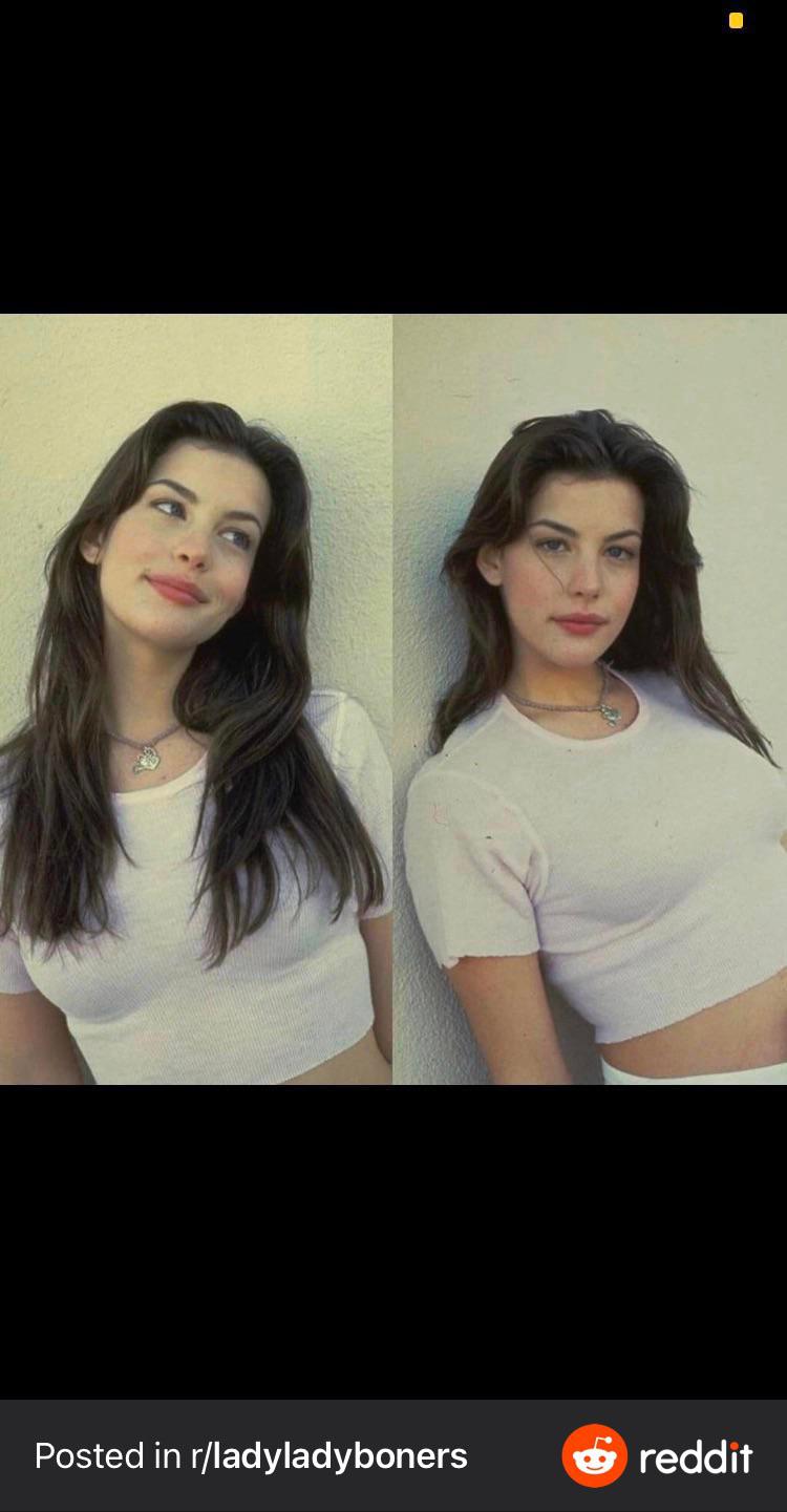 Every now and then i pull up pics of Liv Tyler from the mid 90s. She always makes me shoot hot ropes ❤️