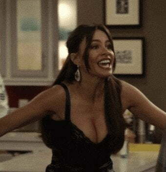 Sofia Vergara in "the modern family"