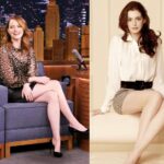Emma Stone and Anne Hathaway; which pale goddess gets your cum?