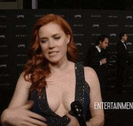 Amy Adams' amazing cleavage