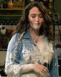 Kat Dennings realising what she's worth in this sub..