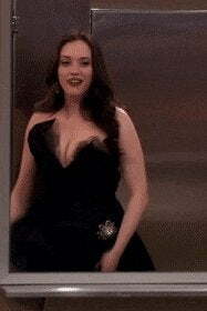 Kat Dennings in that dress, holy fuck