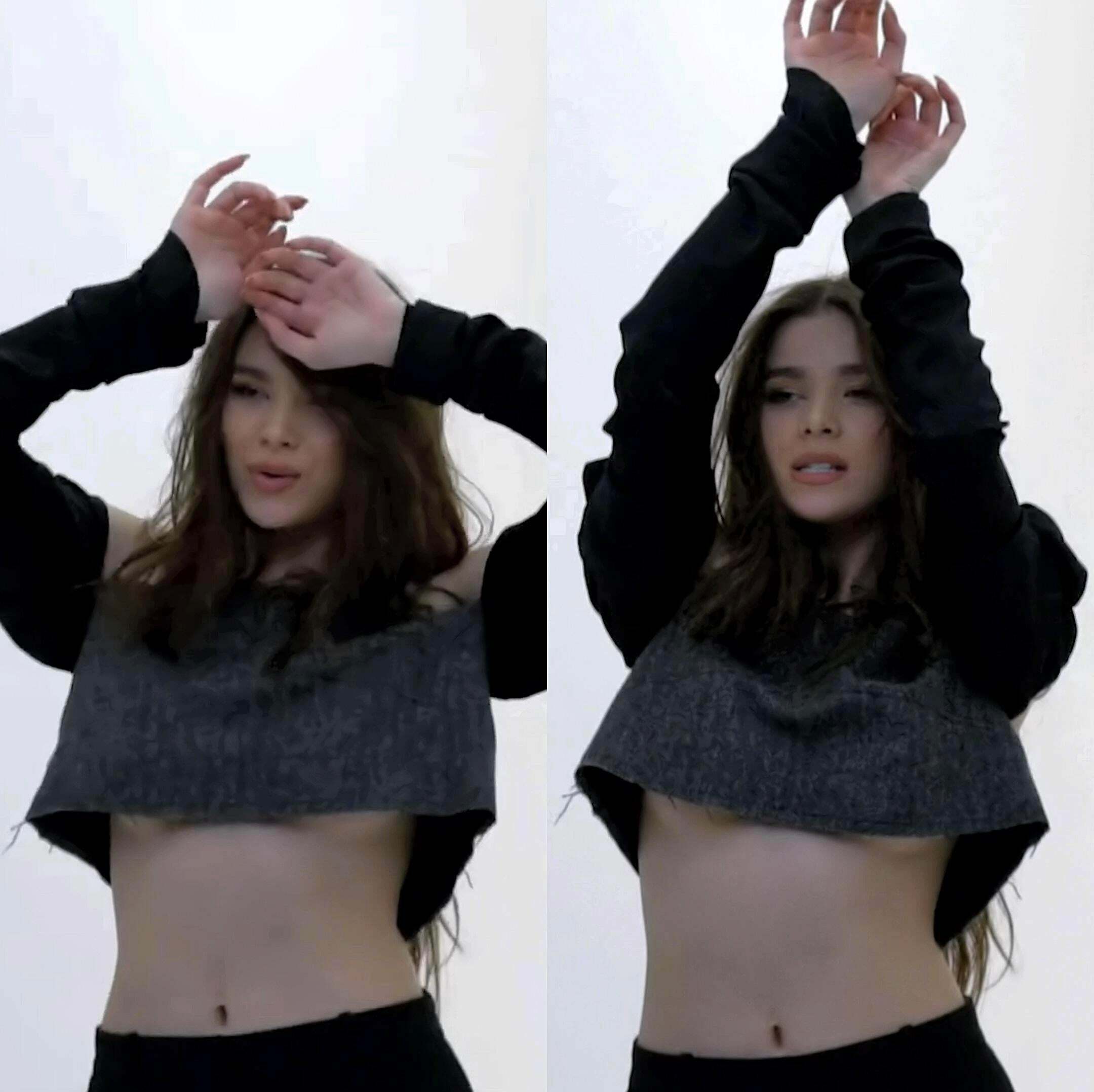 Hailee Steinfeld underboob