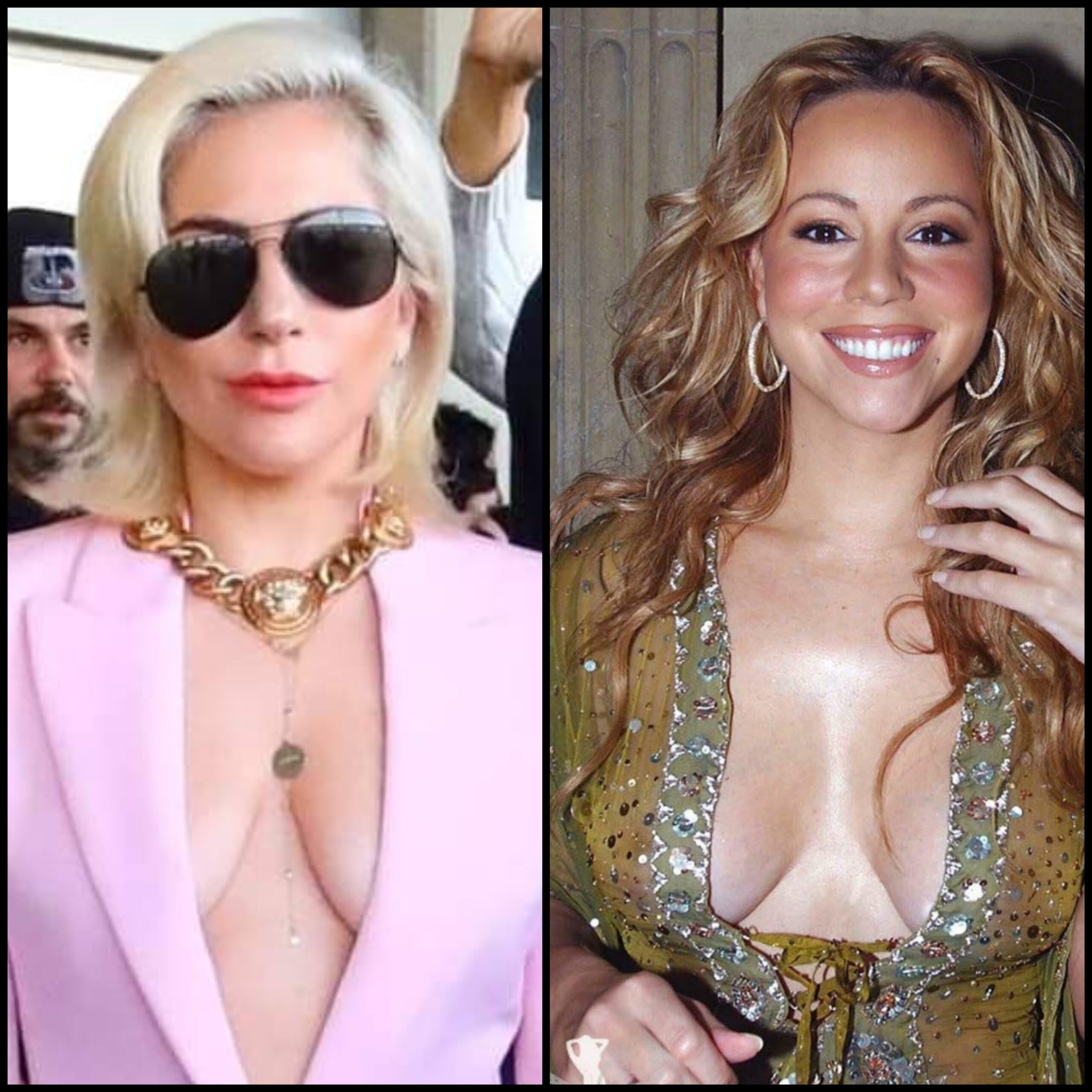 I love a good cleavage especially those of Lady Gaga