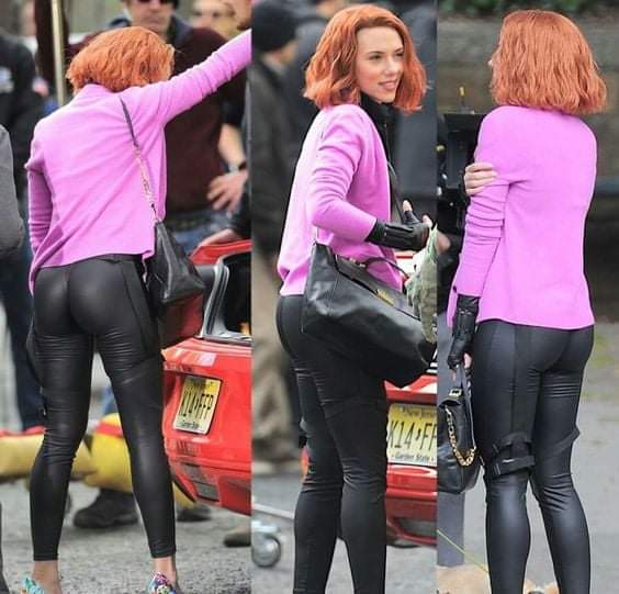 I would clap Scarlett Johansson cheeks all day long