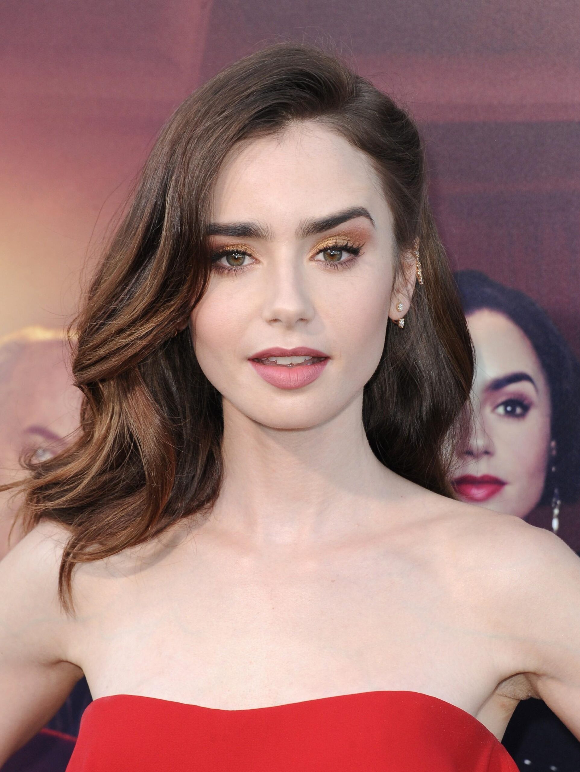 Lily Collins is the queen of something I like to
