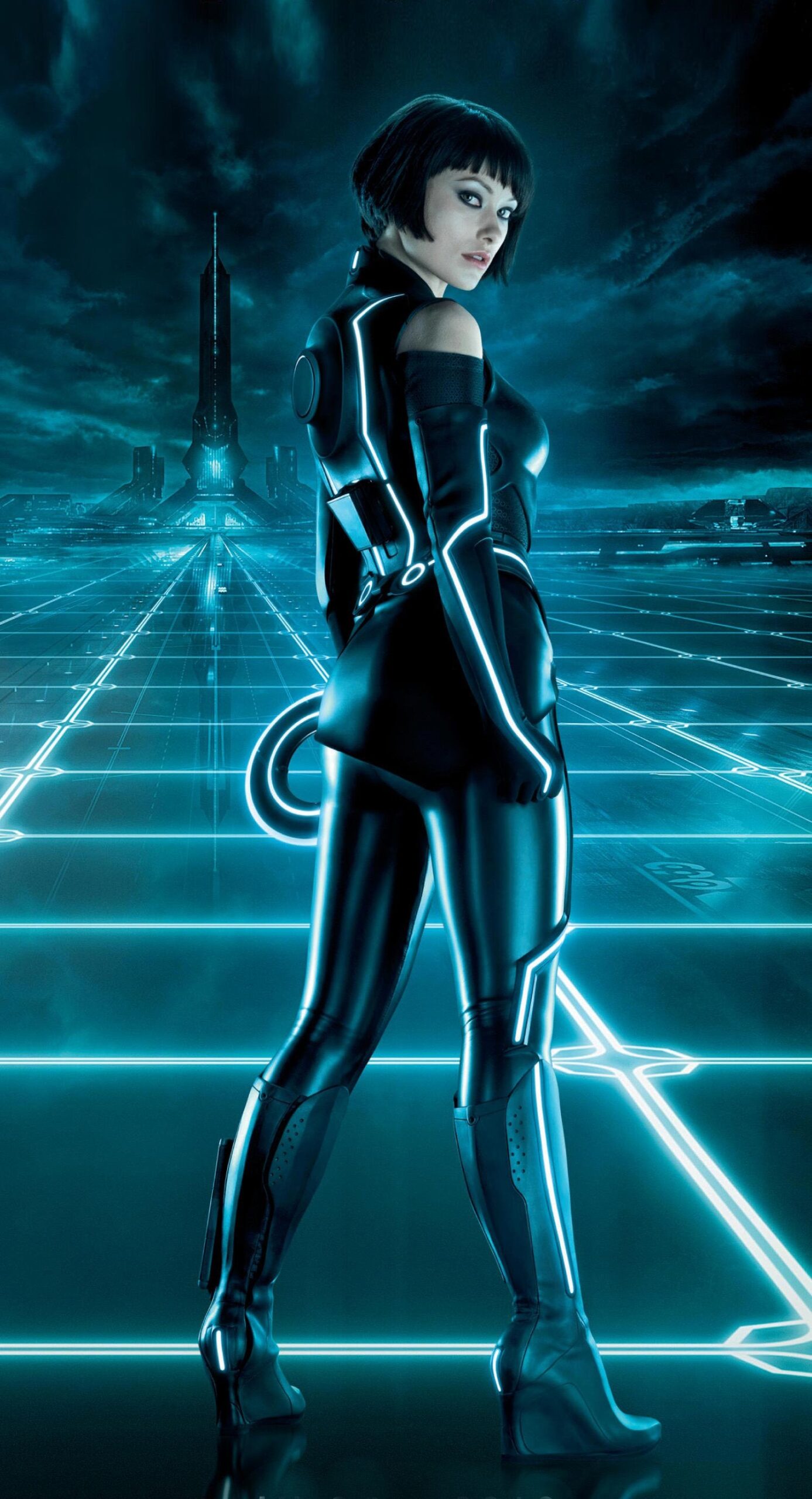 Olivia Wildes character in Tron Legacy was made to take