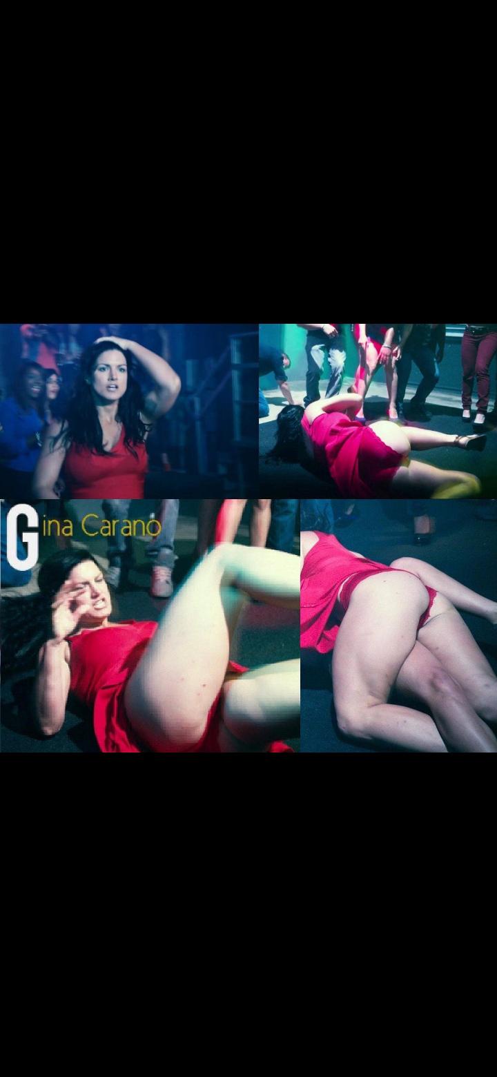 Gina carano being thrown around 😘