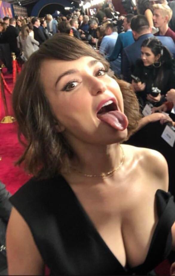 The 3 best places to cum on Milana Vayntrub in one picture!