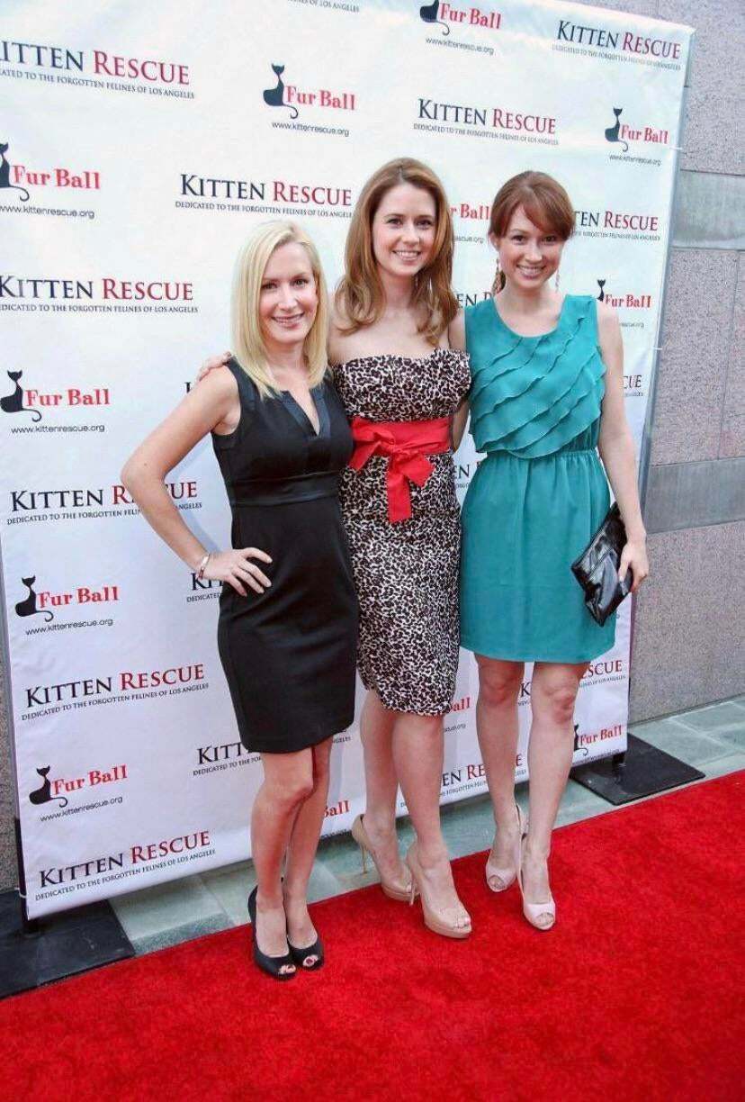 Rank them buds. All 3 are so sexy. Angela Kinsley, Jenna Fischer and Ellie Kemper