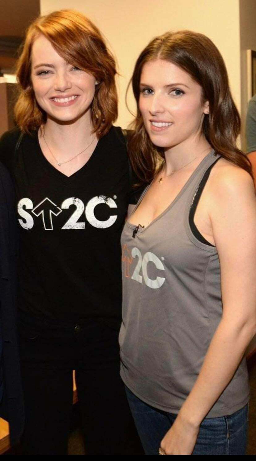 Emma Stone or Anna Kendrick. Who you fucking?