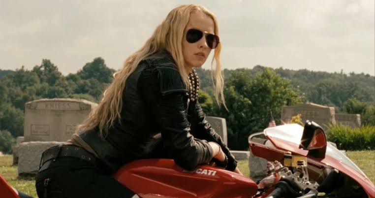 Still wanna fuck and breed Teresa Palmer on that bike as number 6 in I am number four