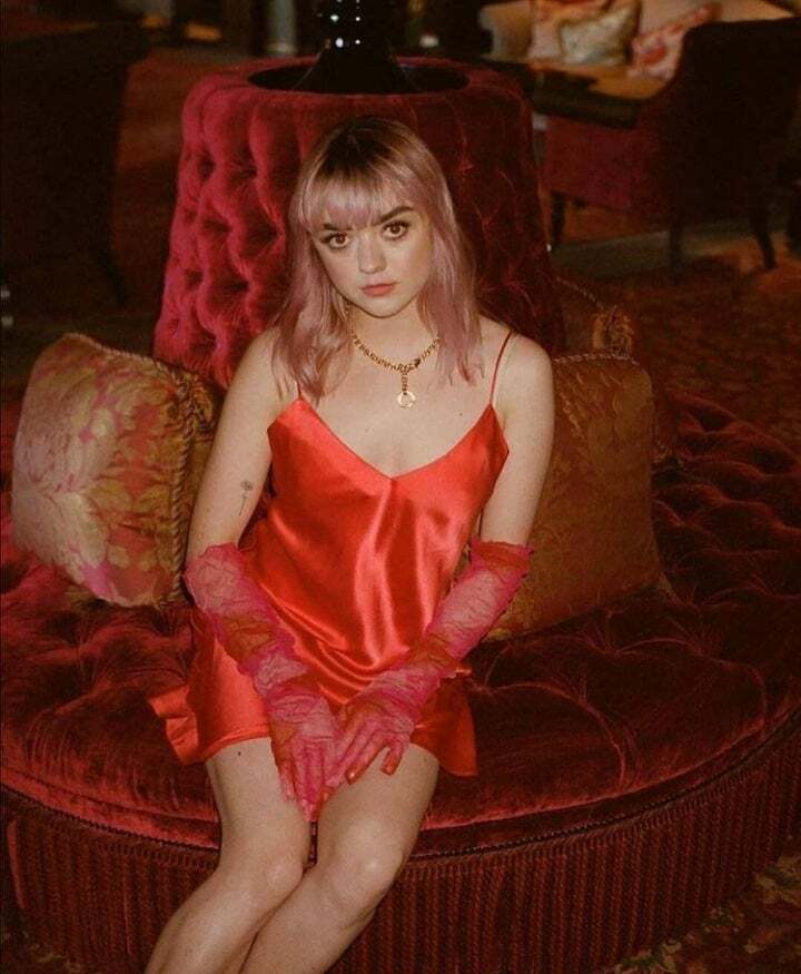 Maisie Williams. The devil in your sheets.