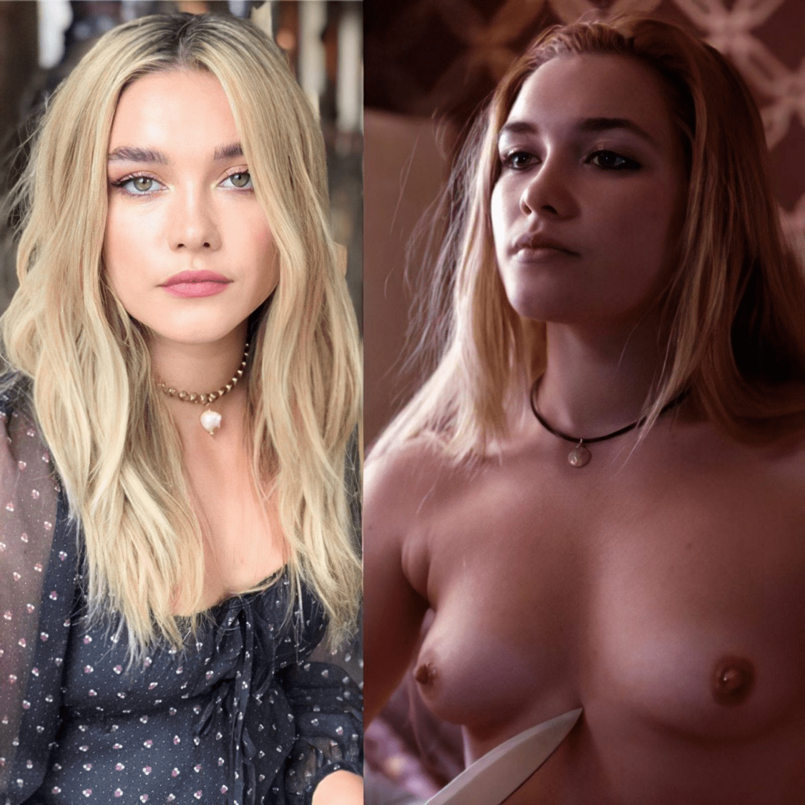 Florence Pugh On and off