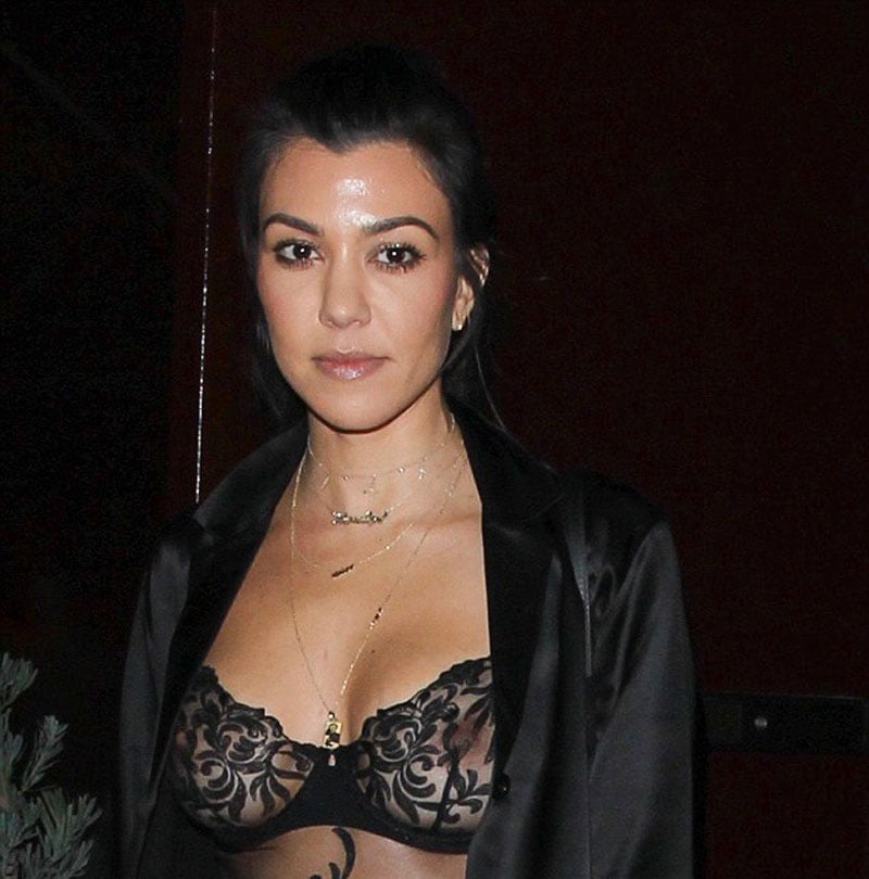 Kourtney Kardashian See Through 3