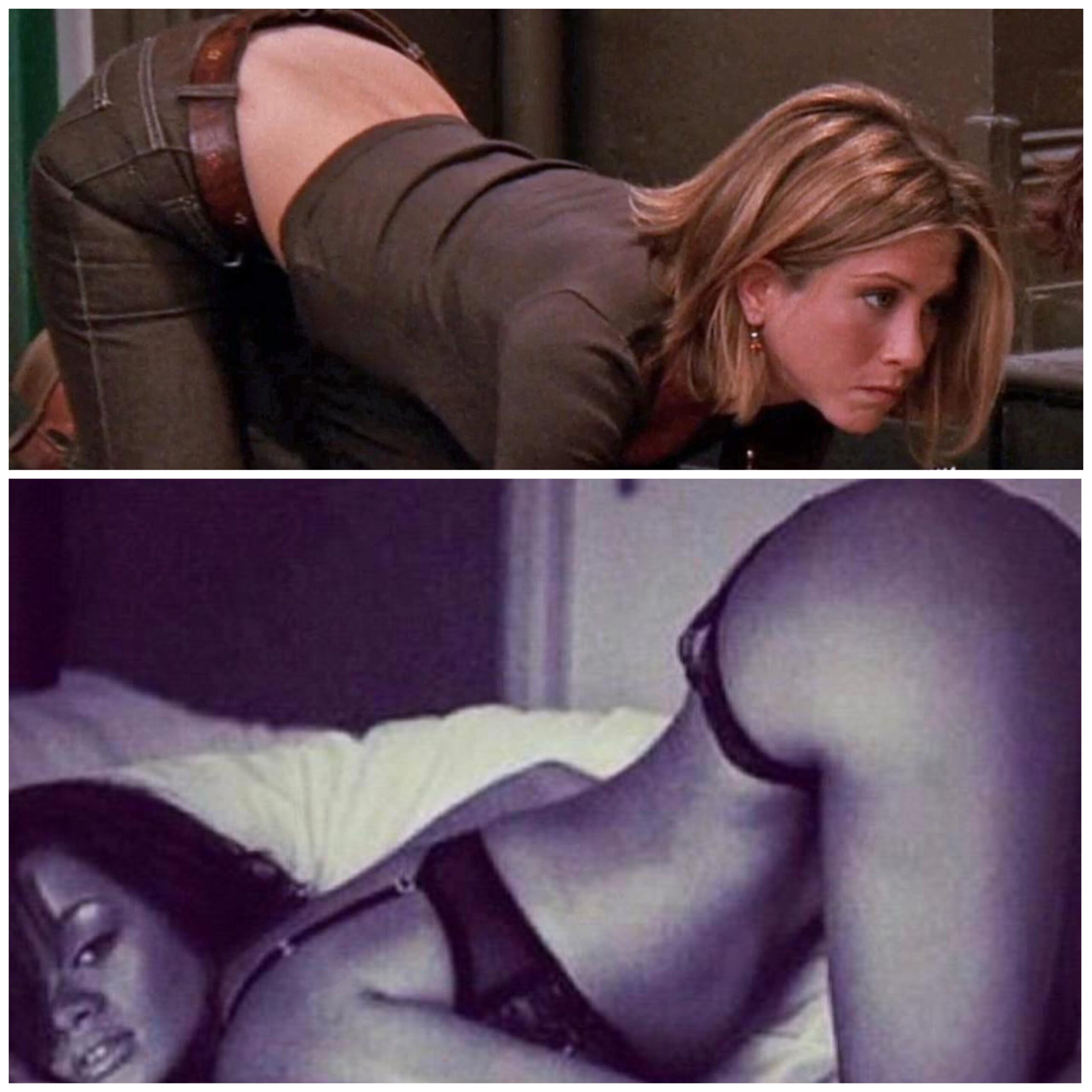 Who has got the better arch Jennifer Aniston or Rihanna