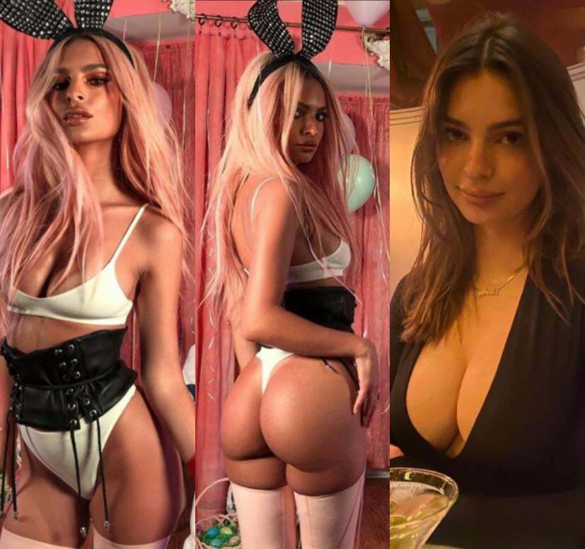 Emily Ratajkowski went from the Easter Bunny to the Easter Milf real fast