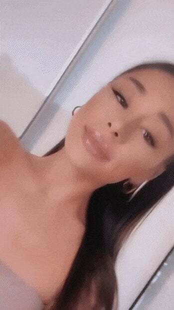 Ariana Grande's face is made to be fucked!