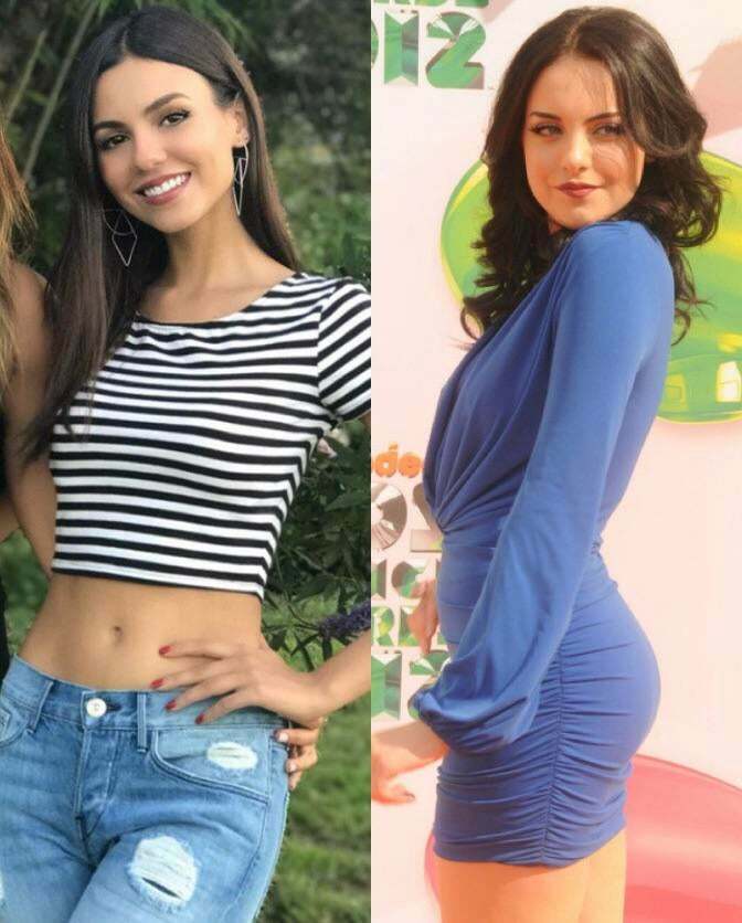 Liz Gillies and Victoria Justice are a perfect threesome