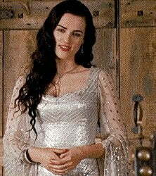 The princess seems smitten with you... [Katie McGrath]