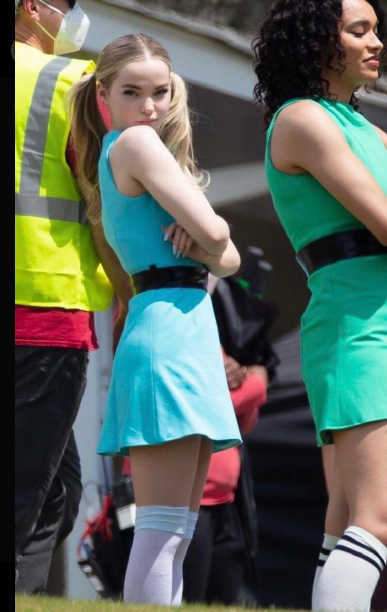 Dove Cameron has me rock hardany buds want to help