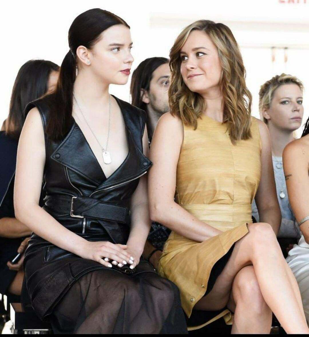 Anya Taylor Joy and Brie larson