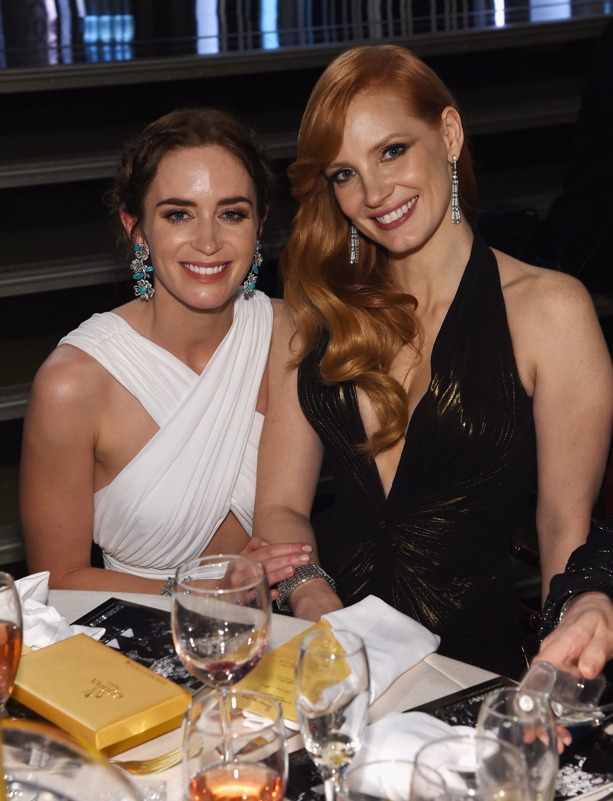 Emily Blunt and Jessica Chastain would make an intense threesome