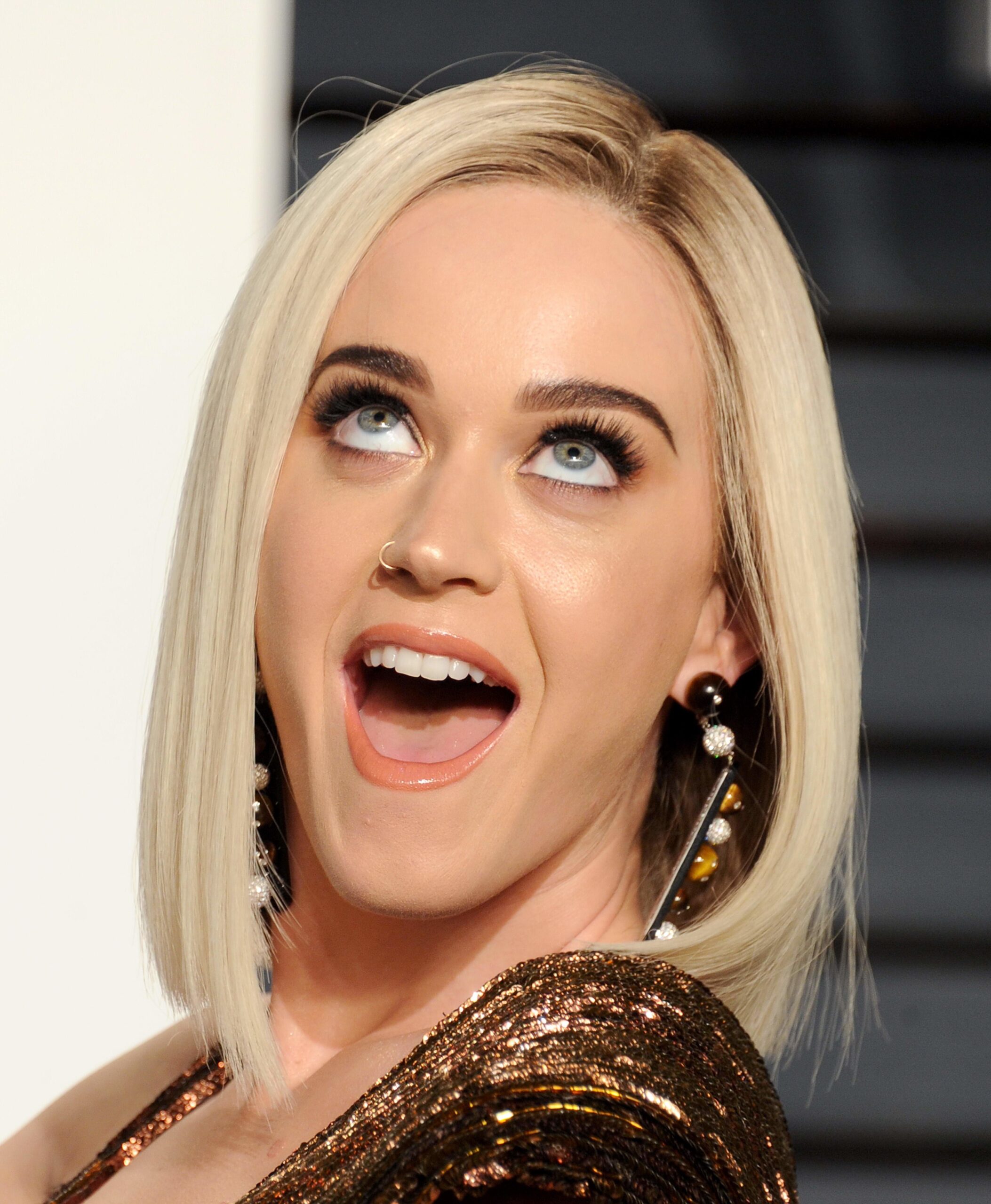 The face Katy Perry makes when we unleash our loss