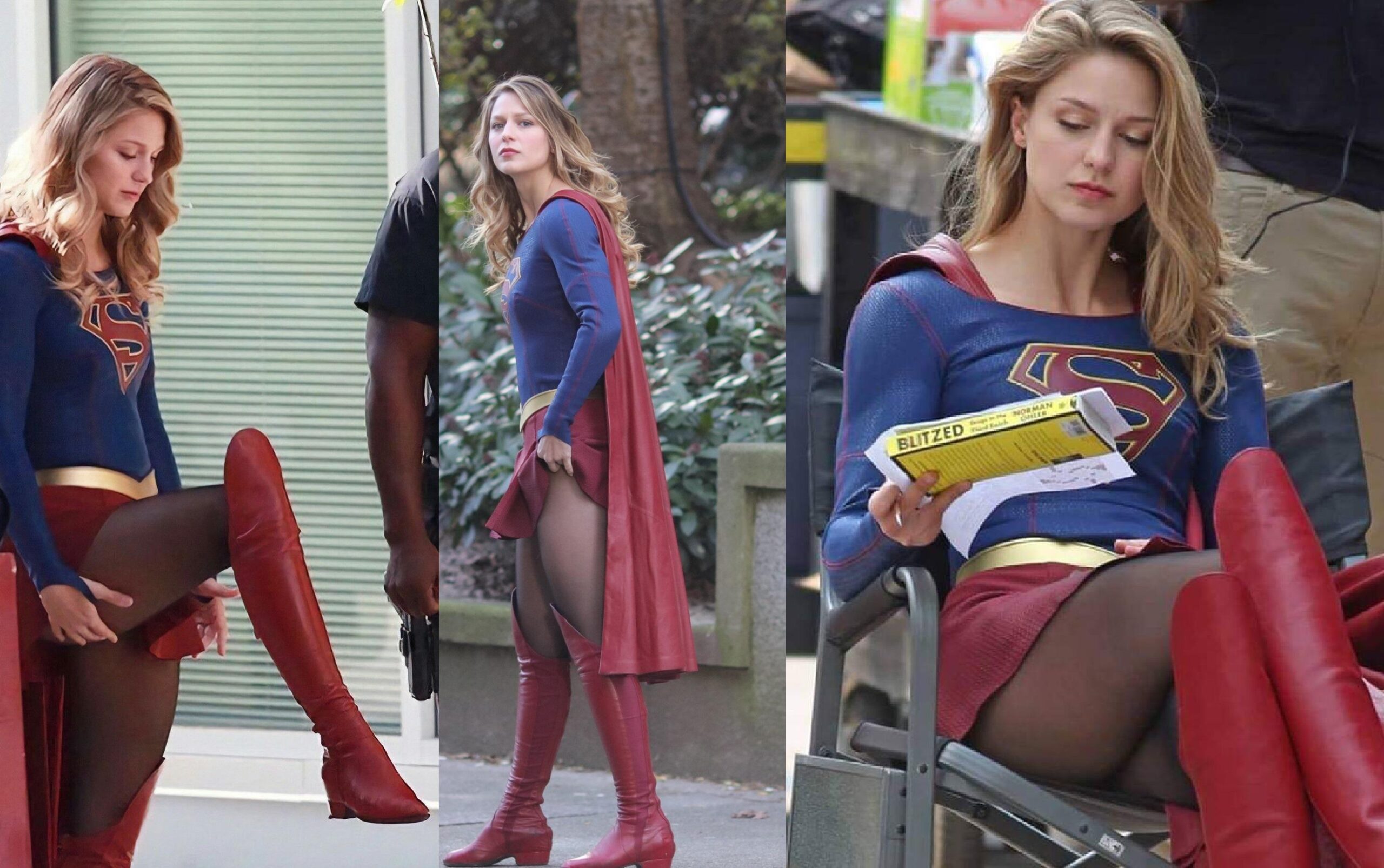 Melissa Benoist as Supergirl always drives me nuts