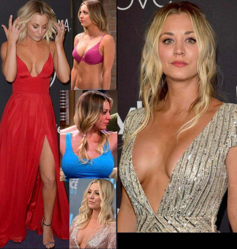 Stroking my morning wood to Kaley Cuoco!