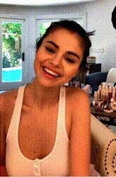 As long as I have a face, Selena Gomez's tits will always have a place to rest on!