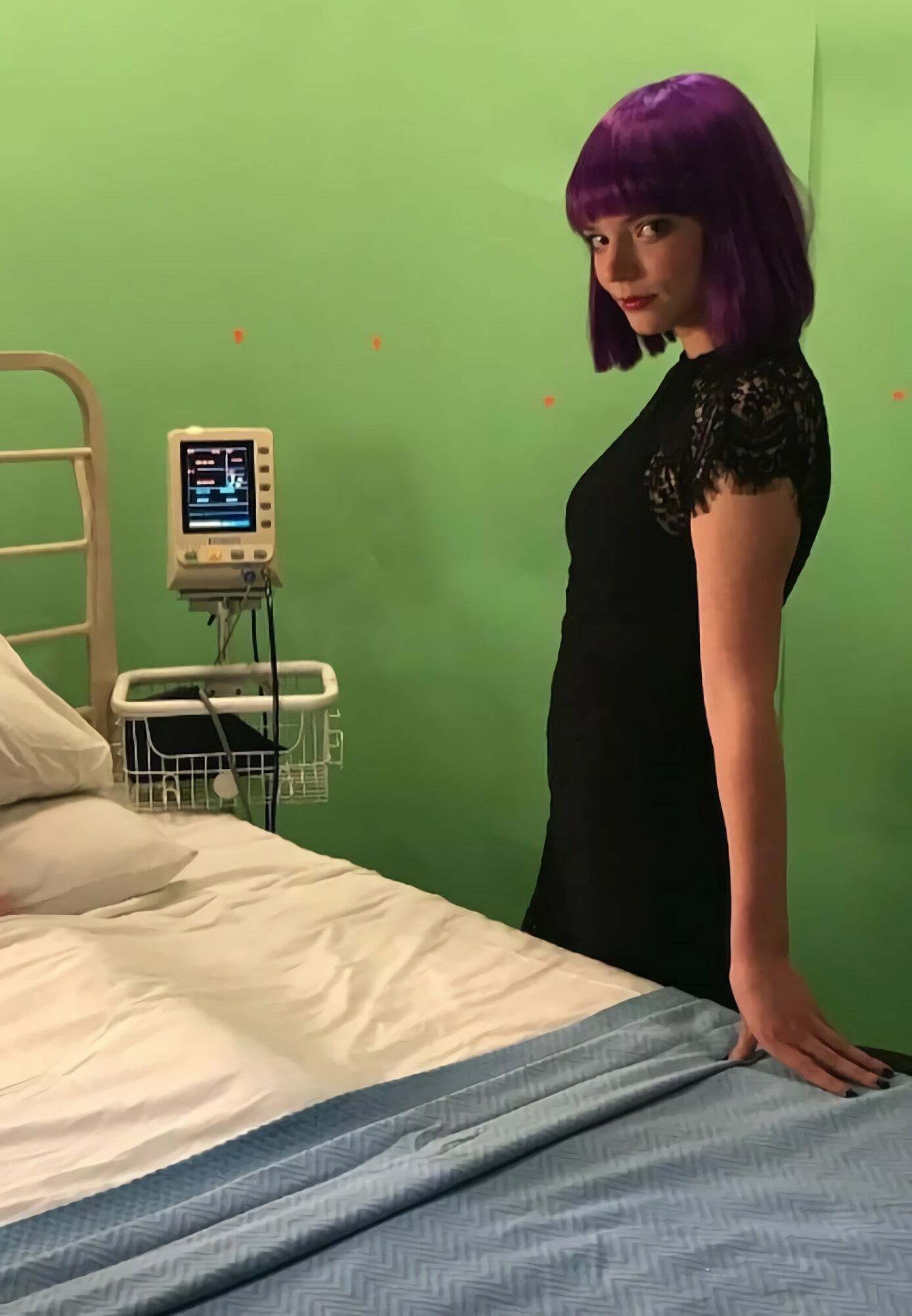 Anya Taylor-Joy decides to give you a visit at the hospital