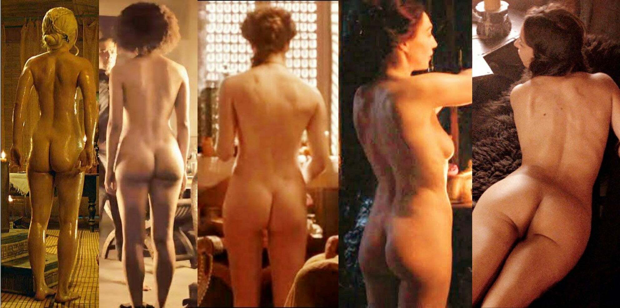 Game of Thrones had some really fantastic butts on the show.If you were the director,who would you fuck the most?[Emilia Clarke,Nathalie Emmanuel,Esmé Bianco,Carice Van Houten,Oona Chaplin].