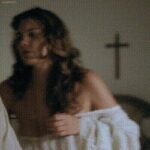 Lauren Cohan nip slip in Casanova (Open Matte)