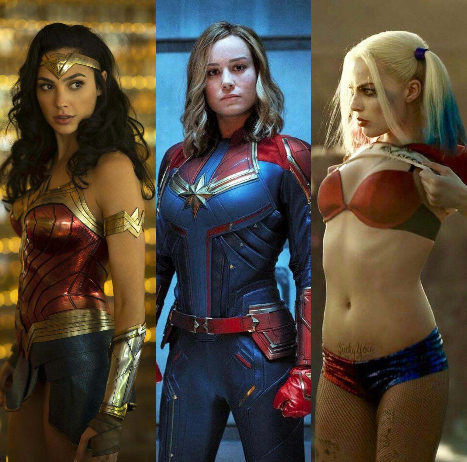 Gal Gadot, Brie Larson or Margot Robbie? Who turned you on more