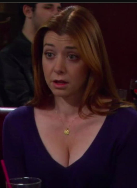 Want to facefuck Alyson Hannigans cute face so hard