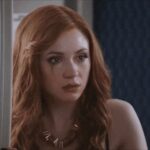 Karen Gillan sweet bod in Selfie