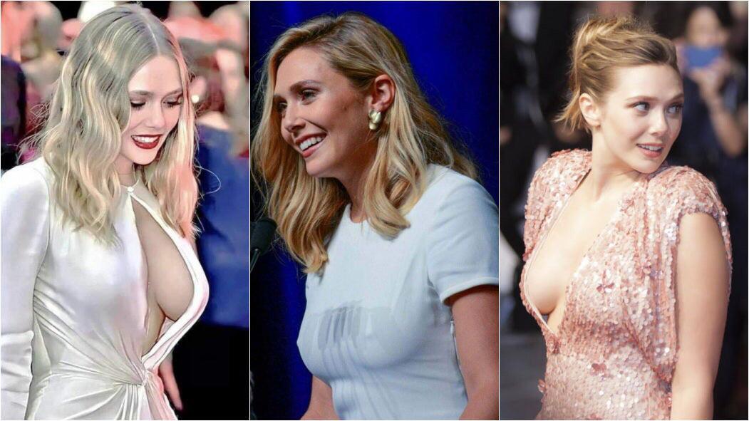 Oh no! Elizabeth Olsen is going to make me cum again