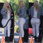 Iggy Azalea ass squeezed into white jeans. Imagine fucking that ass from behind