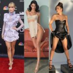 Taylor Swift, Kendall Jenner, Hailee Steinfeld. Pick one set of legs to dry hump until you cum in your shorts!