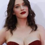 One delicious fat titty for each hand. Imagine rolling and pinching her nipples between your fingers. [Kat Dennings]