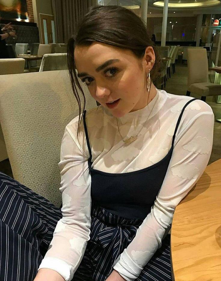 Would go to town on little Maisie Williams