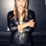 Melissa Benoist in leather makes me feel funny things