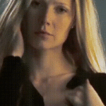 Gwyneth Paltrow showing someone her breast